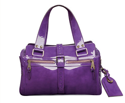 The Bag To Have: Mulberry 'Mabel' Purple Patent Bag 